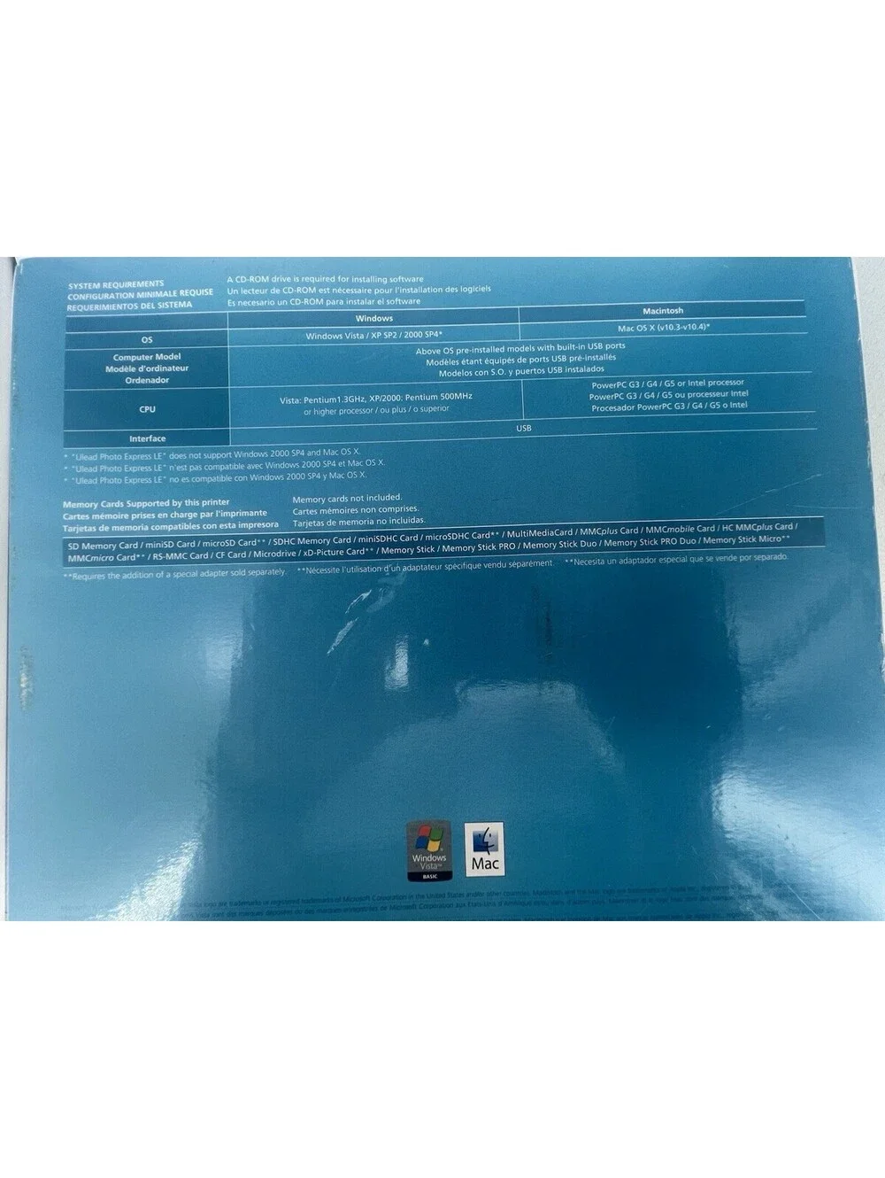 Canon SELPHY CP760 Digital Photo dye-sublimation